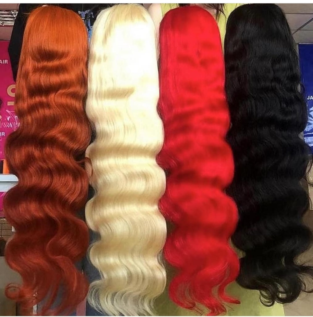 Brazilian Colored Wigs 150& Density